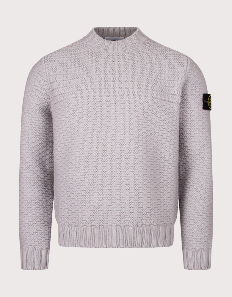Mock Neck Wool Jumper