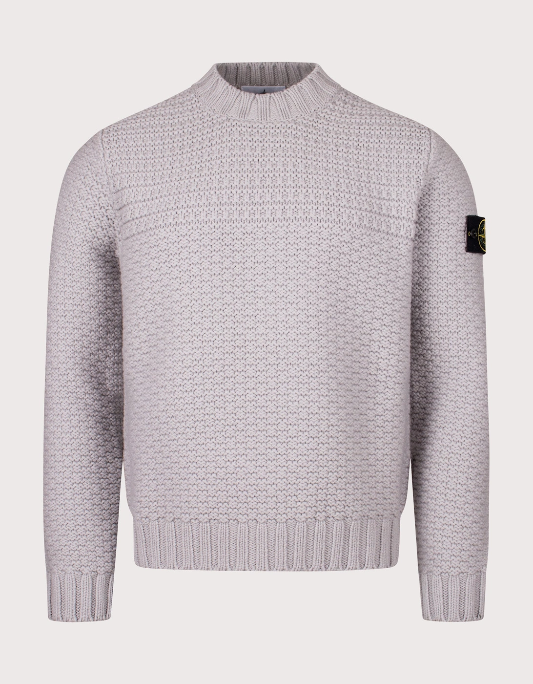 Mock Neck Wool Jumper