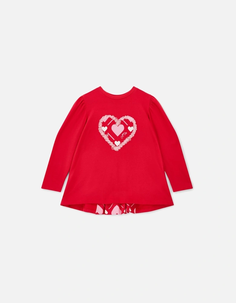 LOLA RED HEART LEGGINGS SET W251502