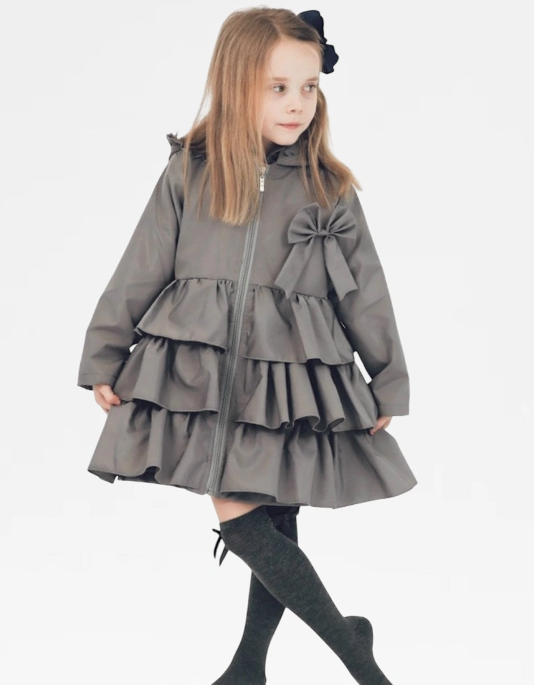 Girls Grey ‘Pixie’ Lightweight Jacket