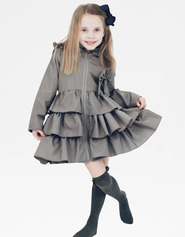 Girls Grey ‘Pixie’ Lightweight Jacket