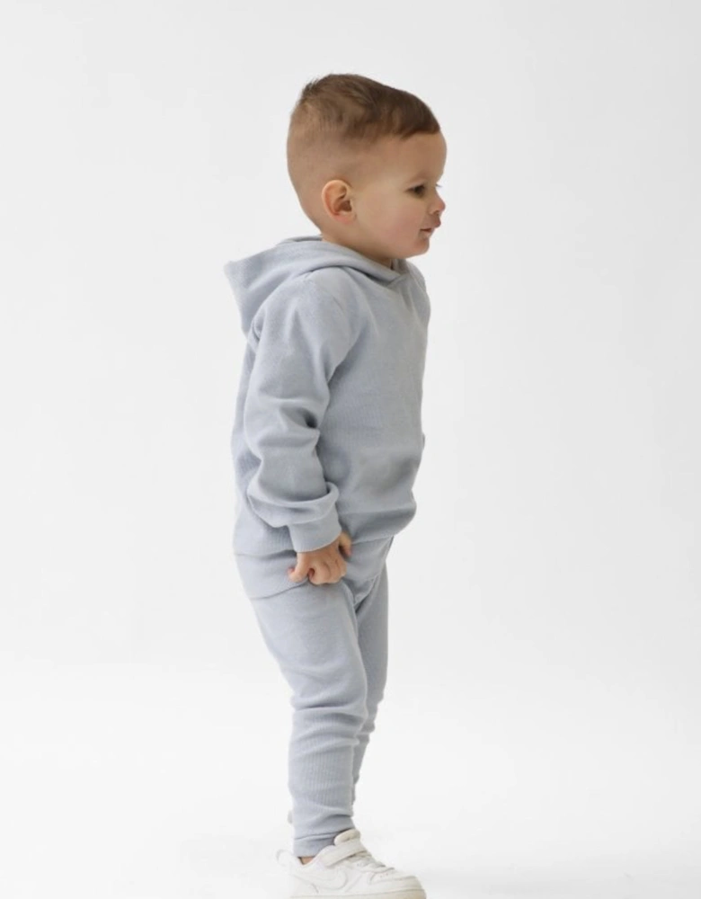 Boys Blue ‘Stormi’ Ribbed Hooded Tracksuit