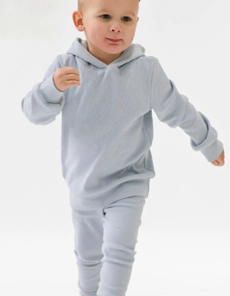 Boys Blue ‘Stormi’ Ribbed Hooded Tracksuit