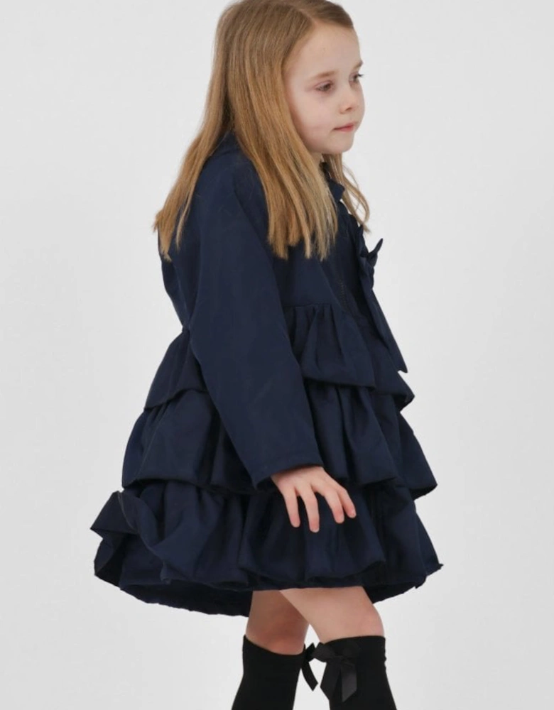 Girls Navy ‘Pixie’ Lightweight Jacket