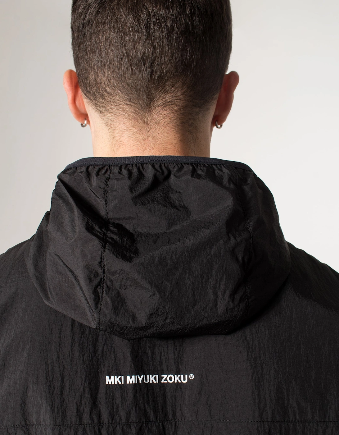Active Nylon Hooded Jacket