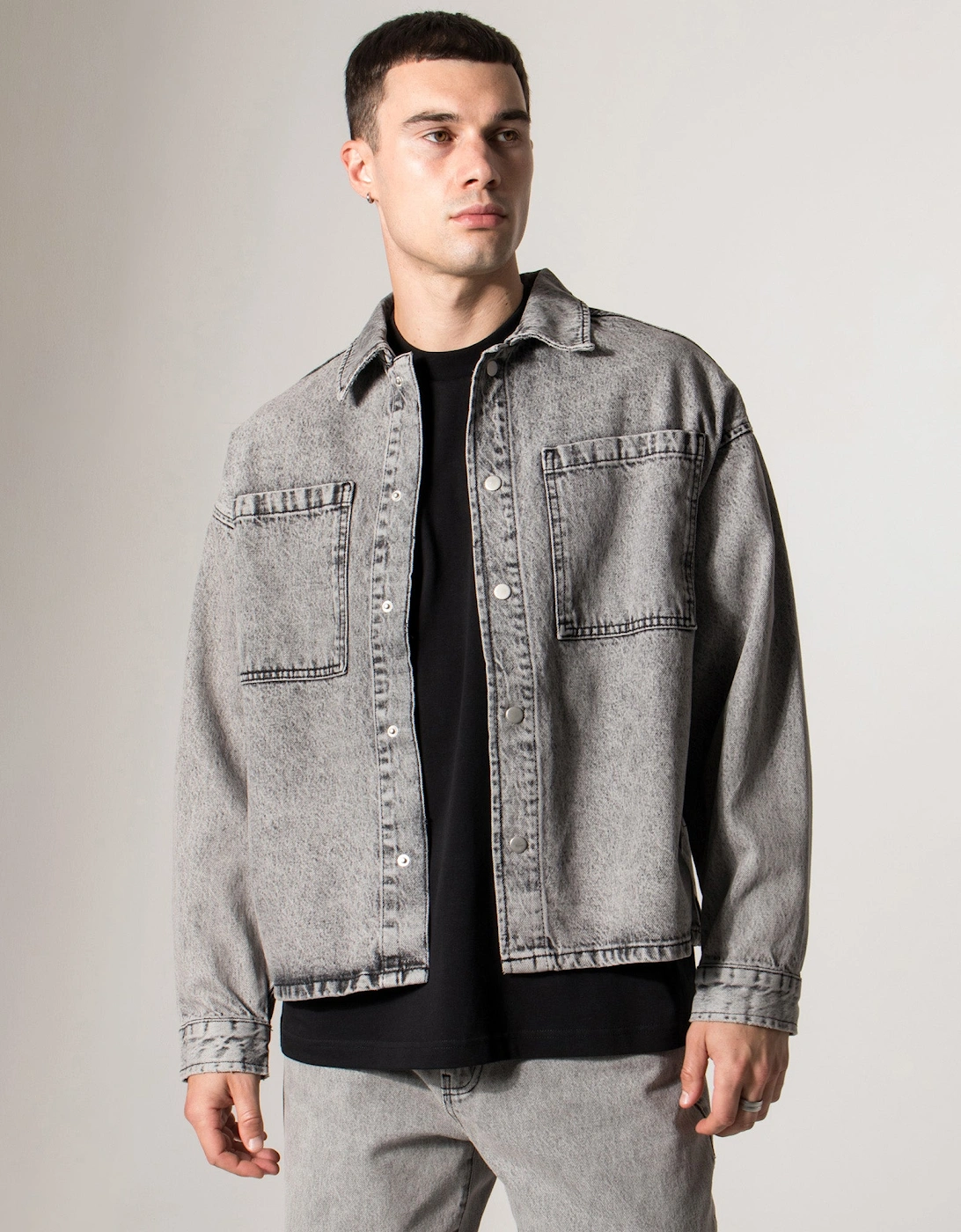 Denim Box Overshirt, 6 of 5