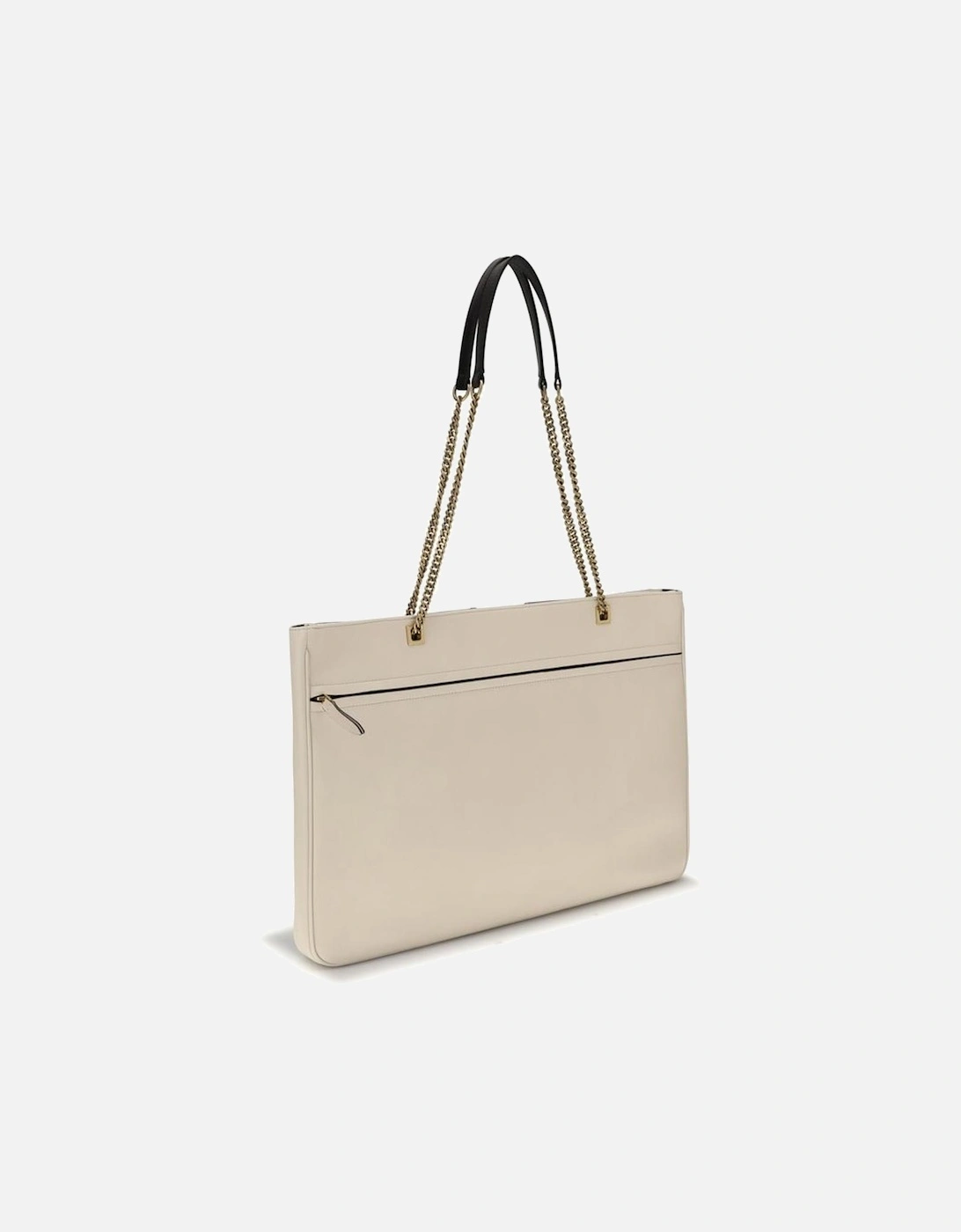 Large Viva Superstar Shoulder Bag with VLogo Women - Cream