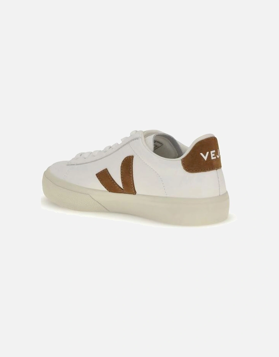 Organic Leather Lace-Up Sneakers Women - White
