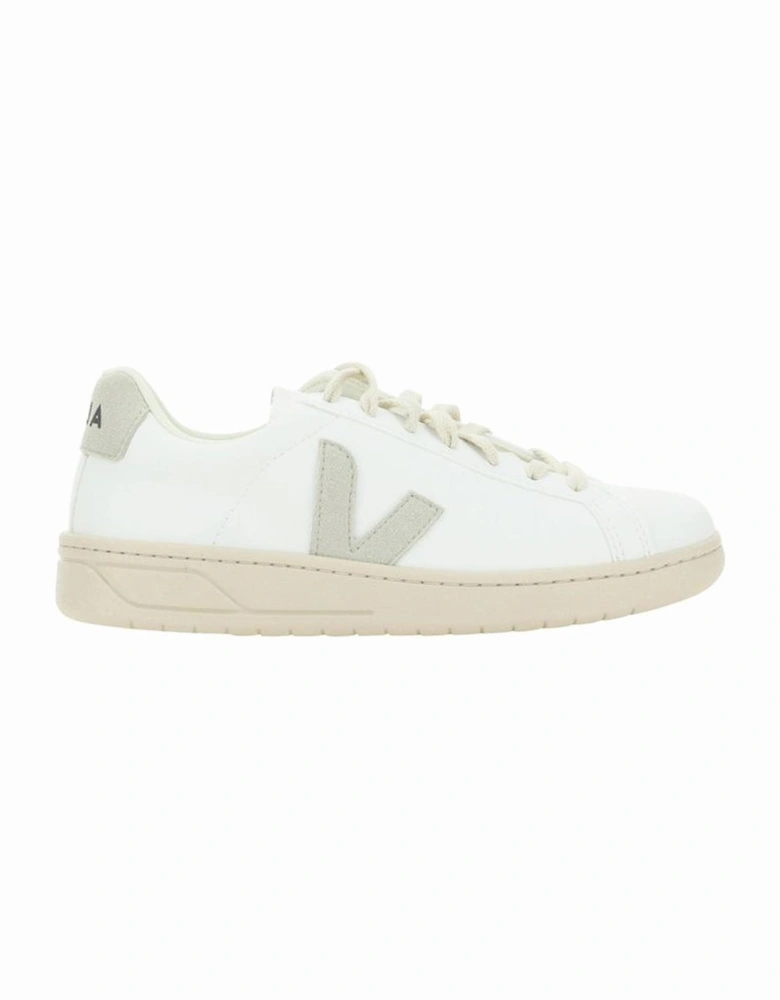 Calfskin Round Toe Lace-Up Sneakers Women - White