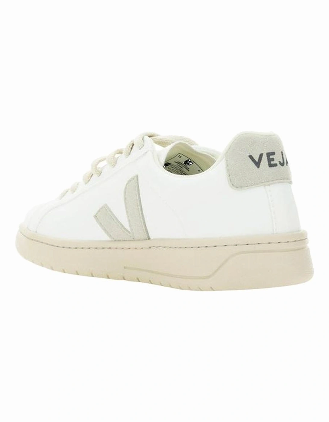 Calfskin Round Toe Lace-Up Sneakers Women - White