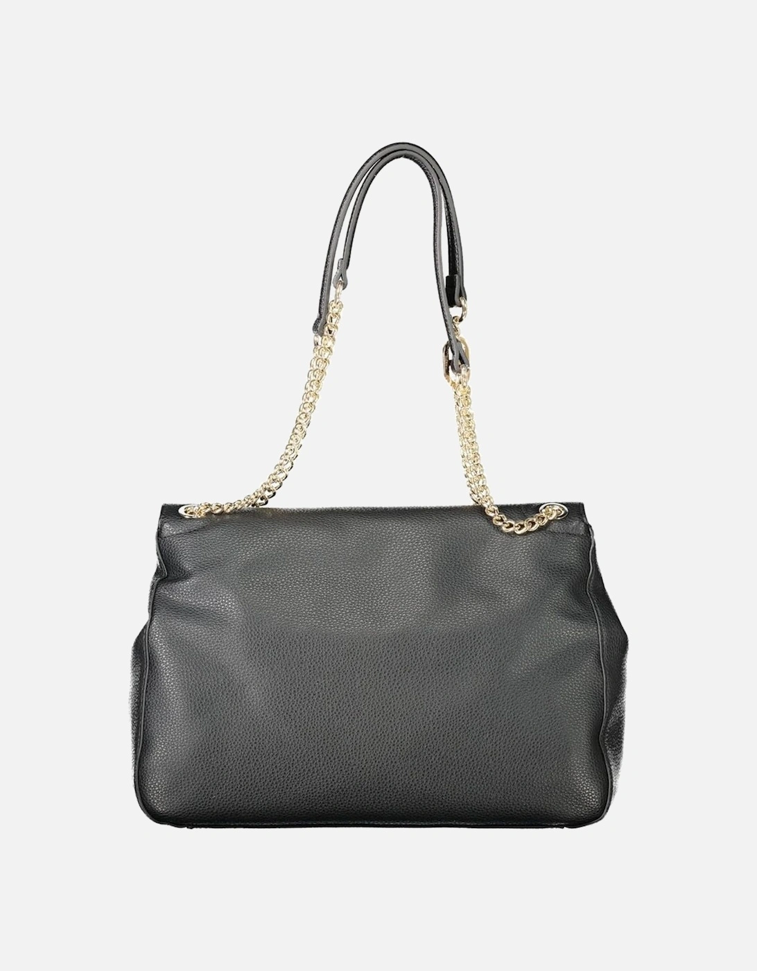 Chic Shoulder Bag with Chain Handles Women - Black Handbags