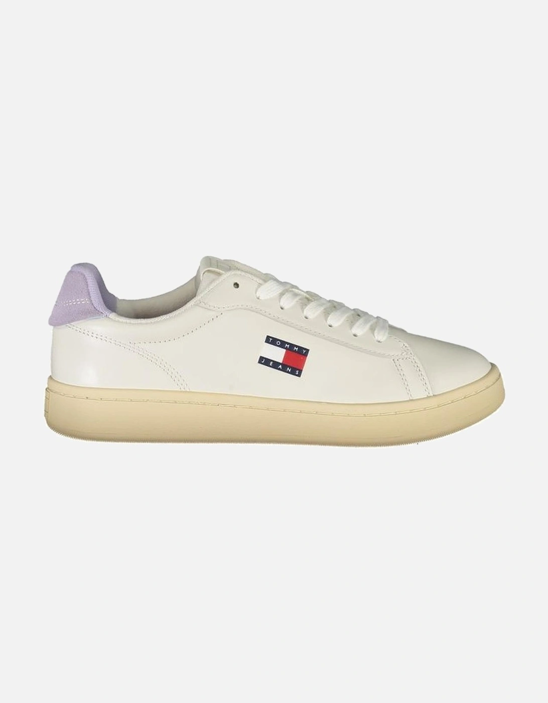Removable Footbed Sneakers with Wisteria Accents Women - White, 4 of 3