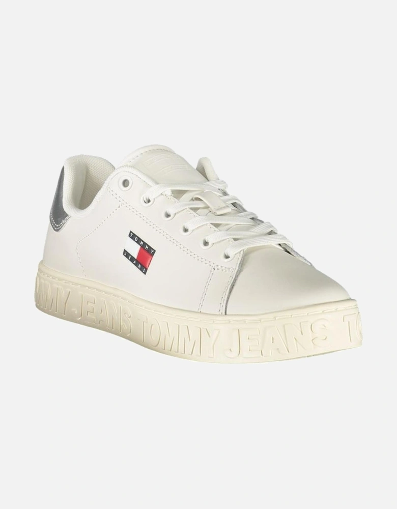 Silver Accented Fashion Sports Shoes with Removable Footbed Women -