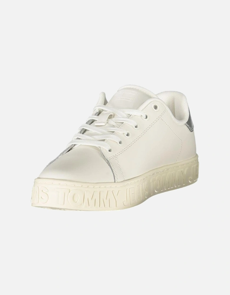 Silver Accented Fashion Sports Shoes with Removable Footbed Women -