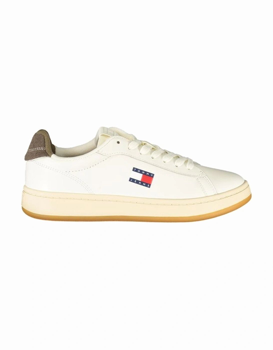 Sporty Luxury Sneakers with Removable Footbed Women - White, 4 of 3