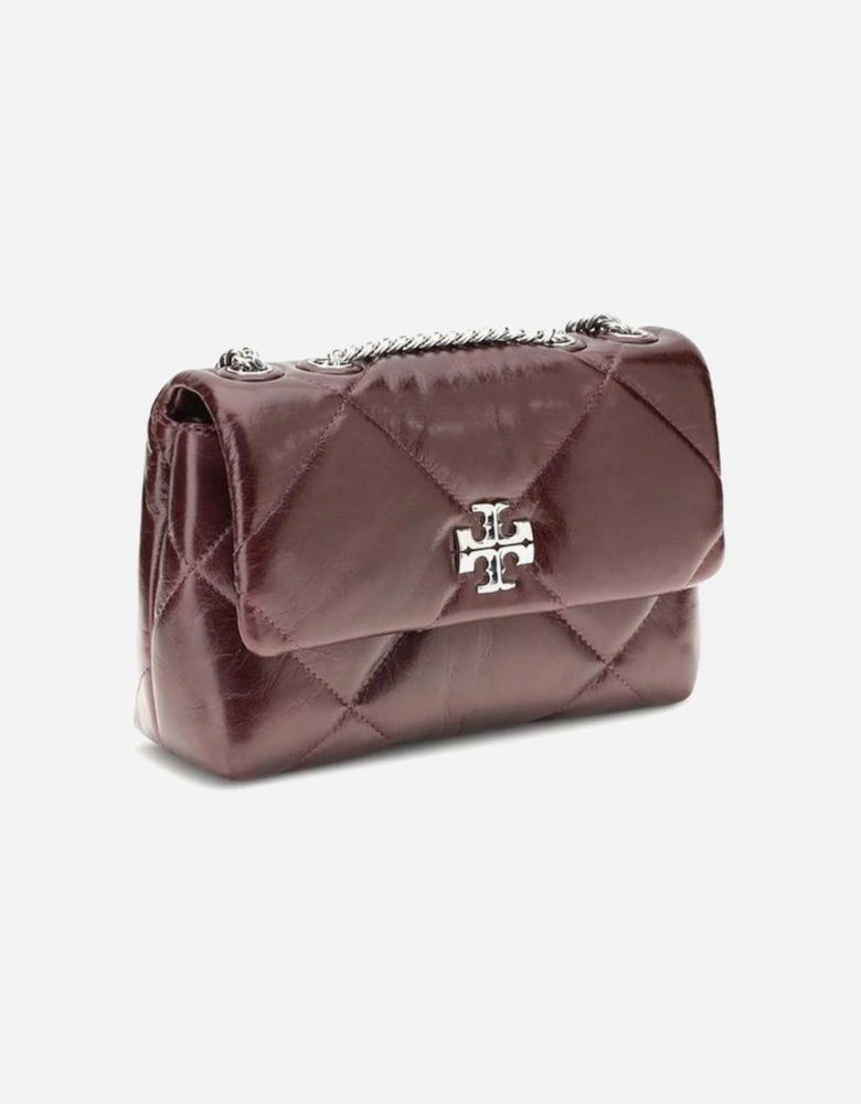 Diamond Quilt Distressed Small Convertible Bag Women - Red Shoulder
