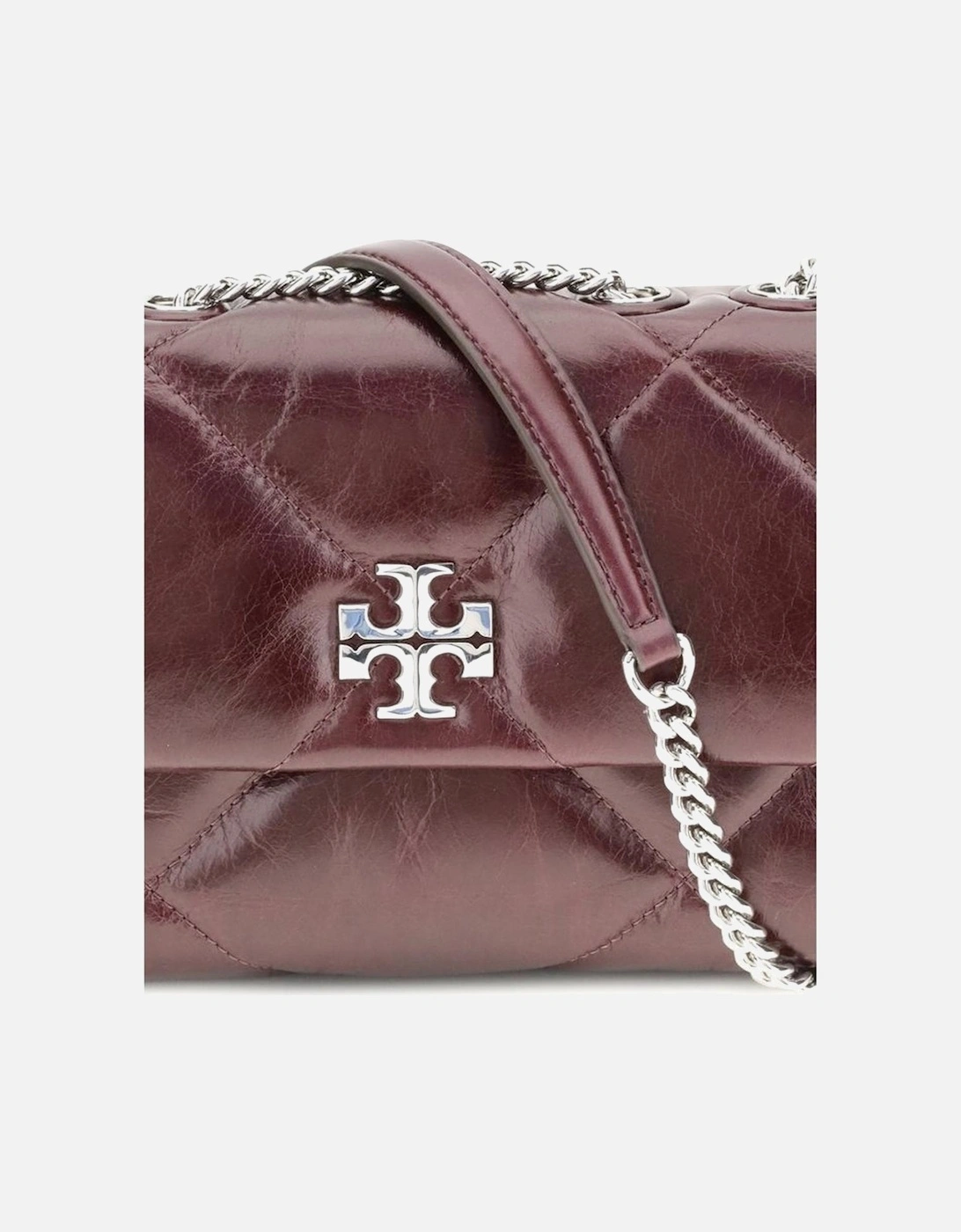 Diamond Quilt Distressed Small Convertible Bag Women - Red Shoulder