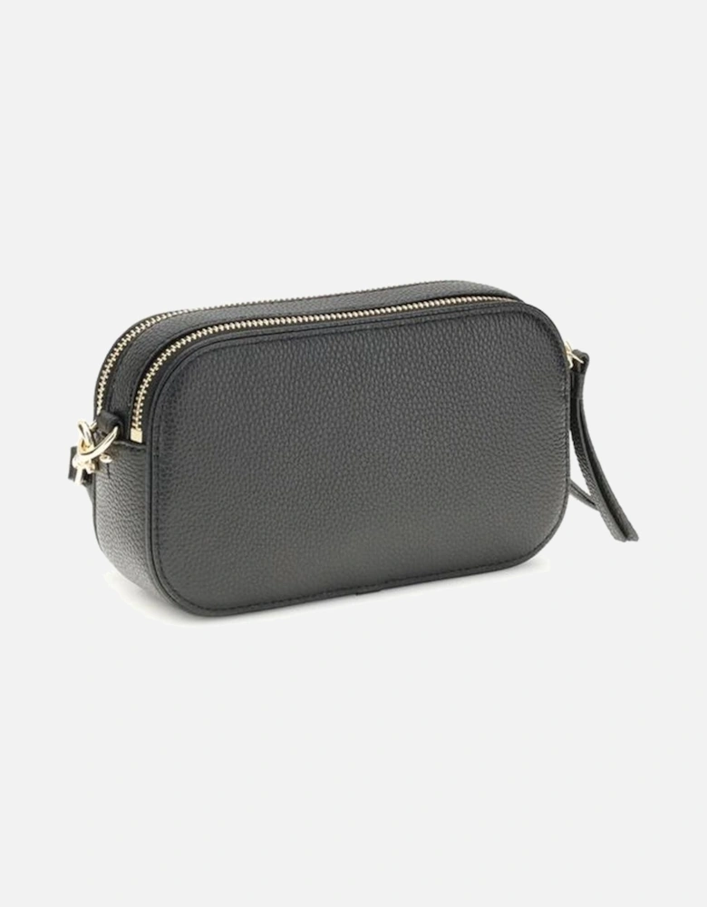 Calf Leather Mini Crossbody Bag Women - Black Shoulder Bags