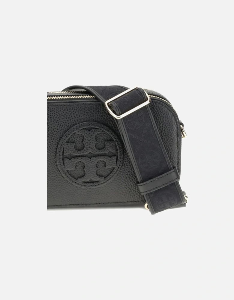 Calf Leather Mini Crossbody Bag Women - Black Shoulder Bags