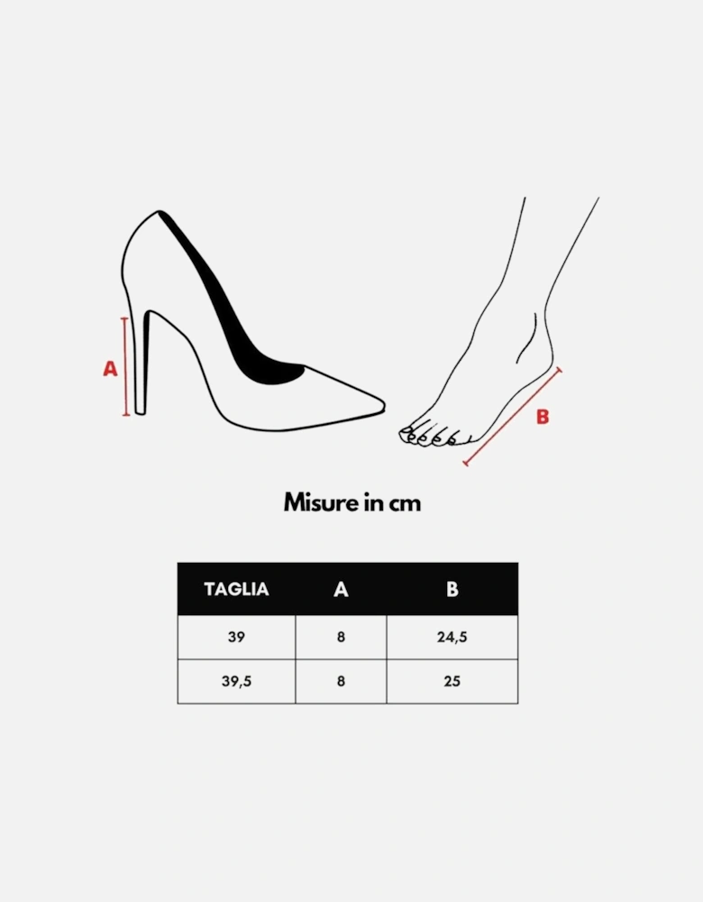 Mule Lidia Leather Stiletto Heel Sandals Women - Gray Shoes