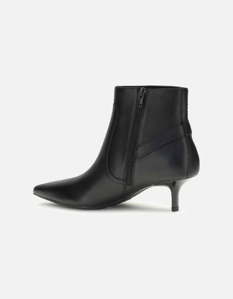 Wool-Blend Double-Breasted Overcoat Women - Black Boots