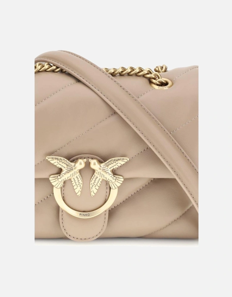 Love Mini Puff Quilted Leather Shoulder Bag Women - Multicolor