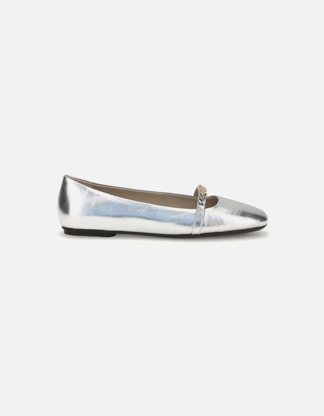 Leather Ankle Boots with Block Heel Women - Silver Shoes, 5 of 4