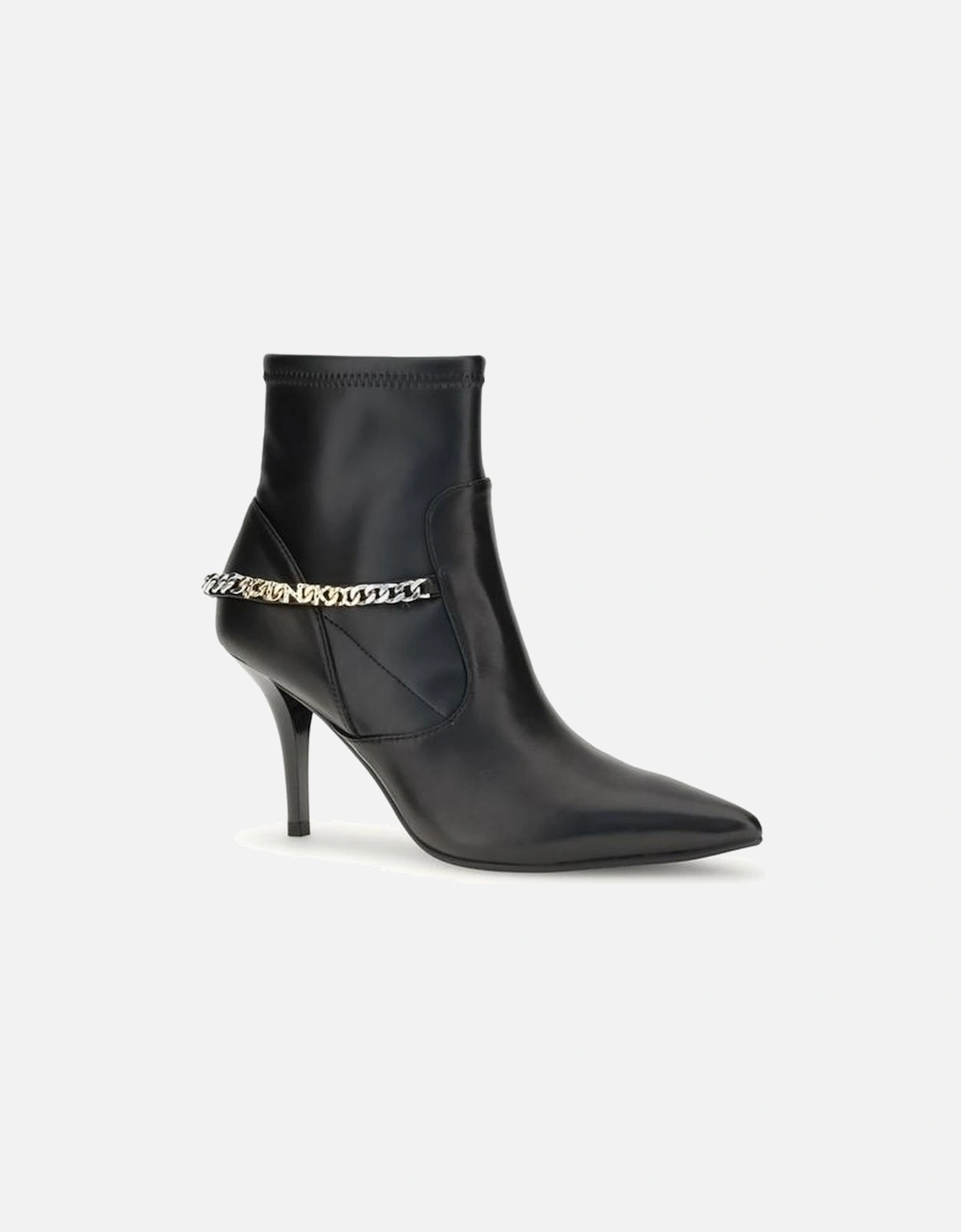 Leather Biker Jacket with Zipper Detailing Women - Black Boots