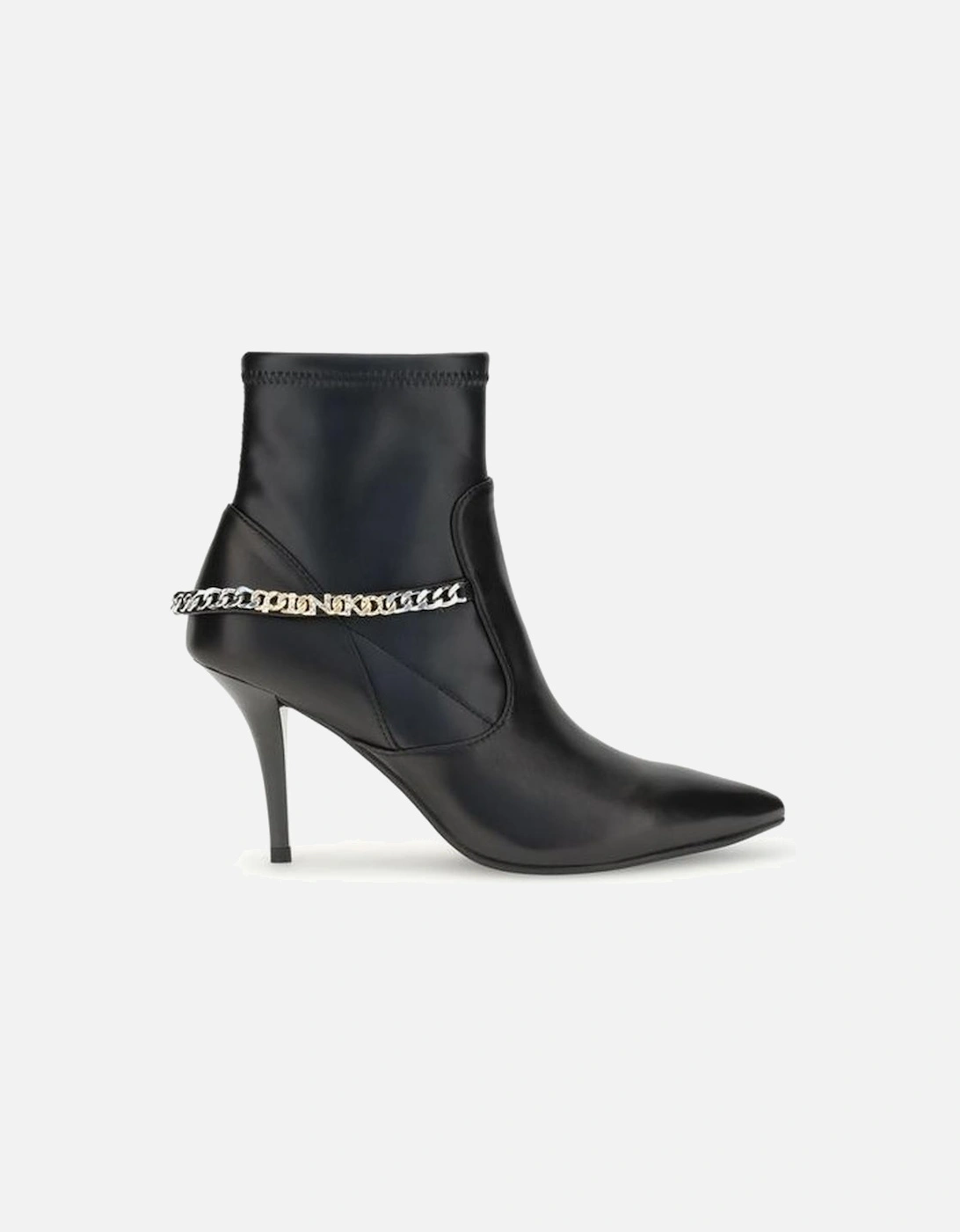 Leather Biker Jacket with Zipper Detailing Women - Black Boots, 4 of 3
