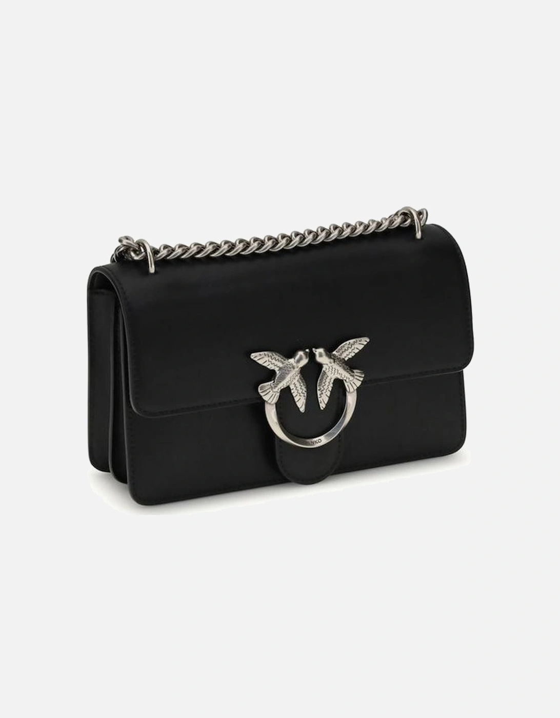 Calfskin Love One Mini Shoulder Bag Women - Black