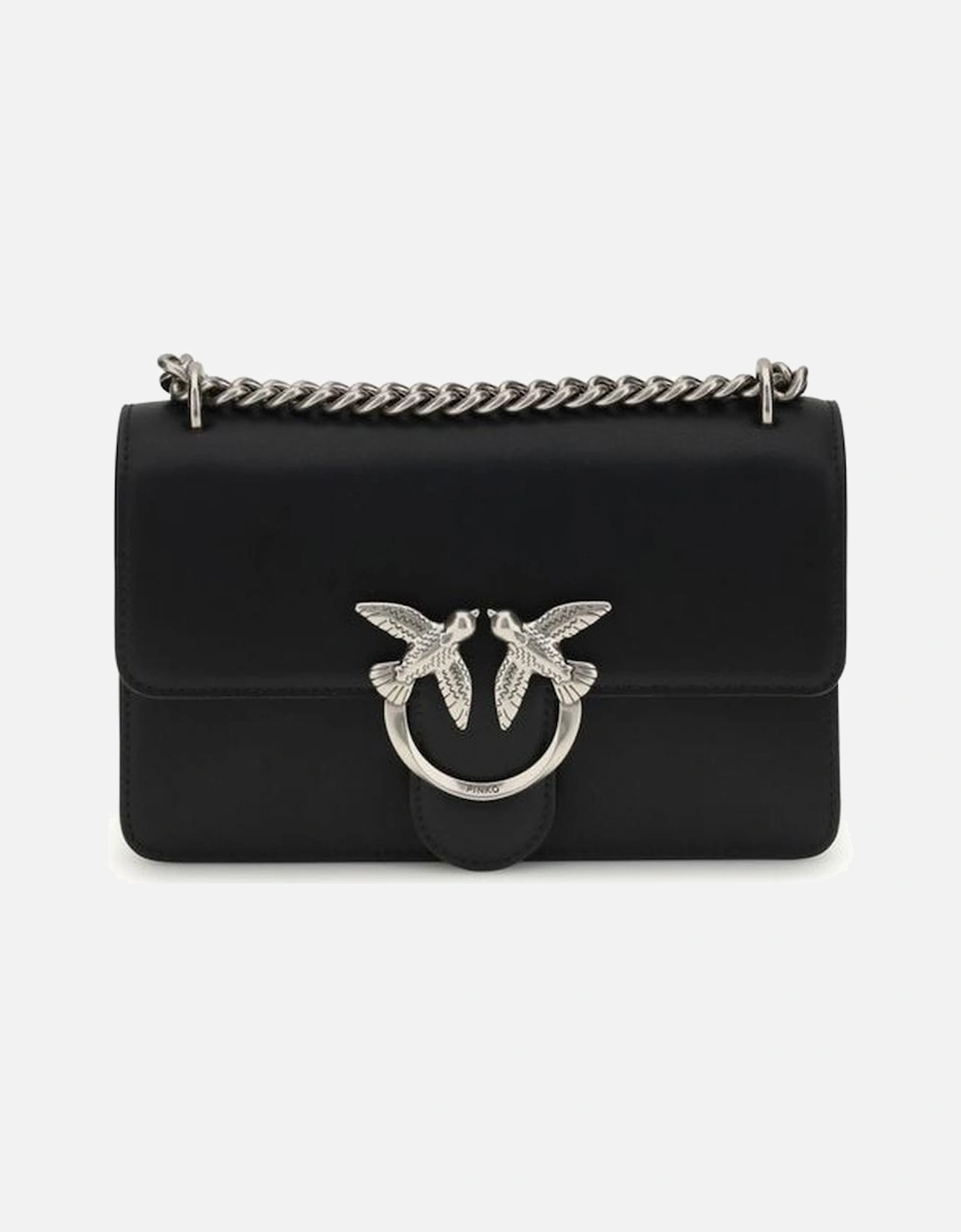 Calfskin Love One Mini Shoulder Bag Women - Black, 5 of 4