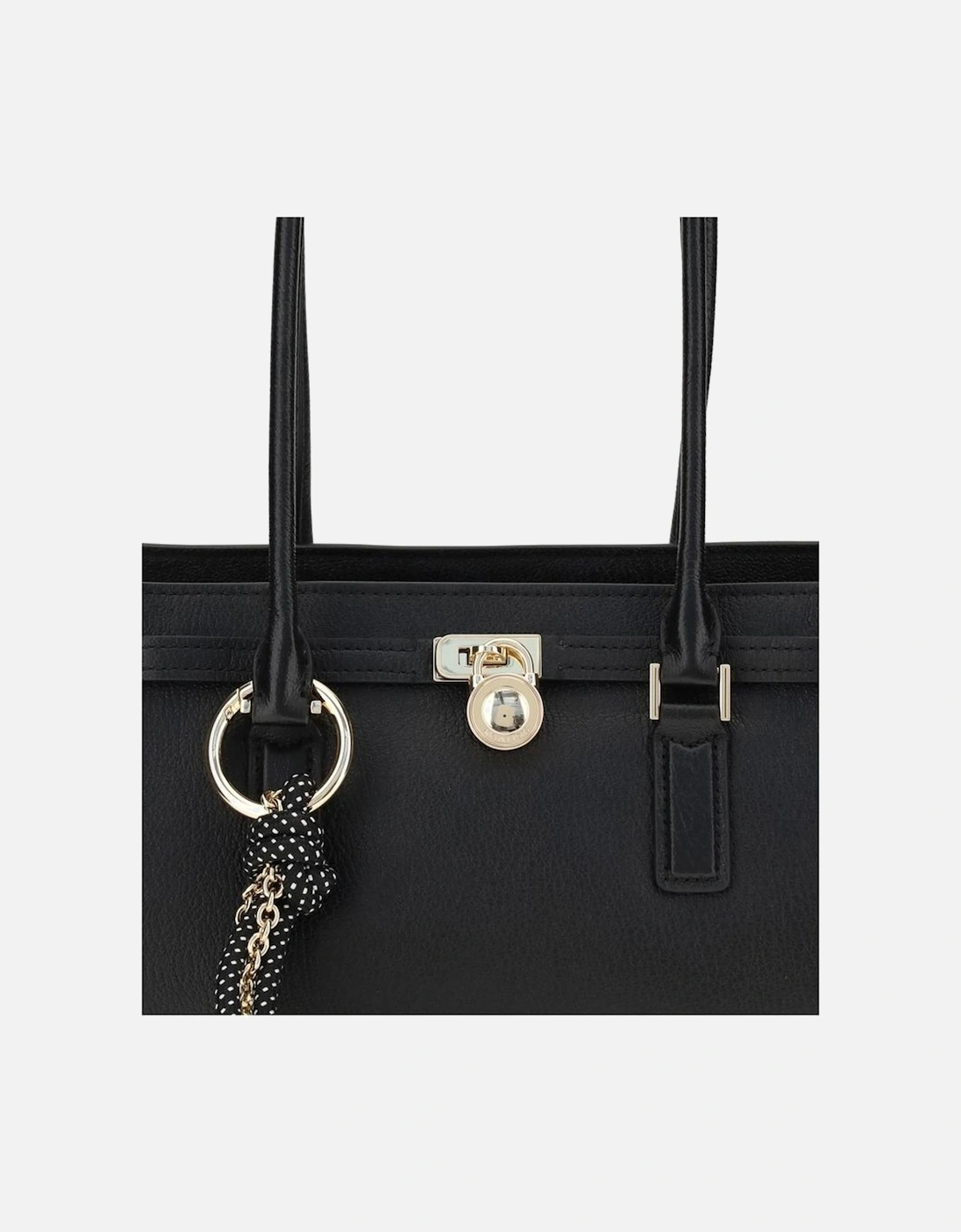 Structured Leather Crossbody Bag Women - Black Shoulder Bags