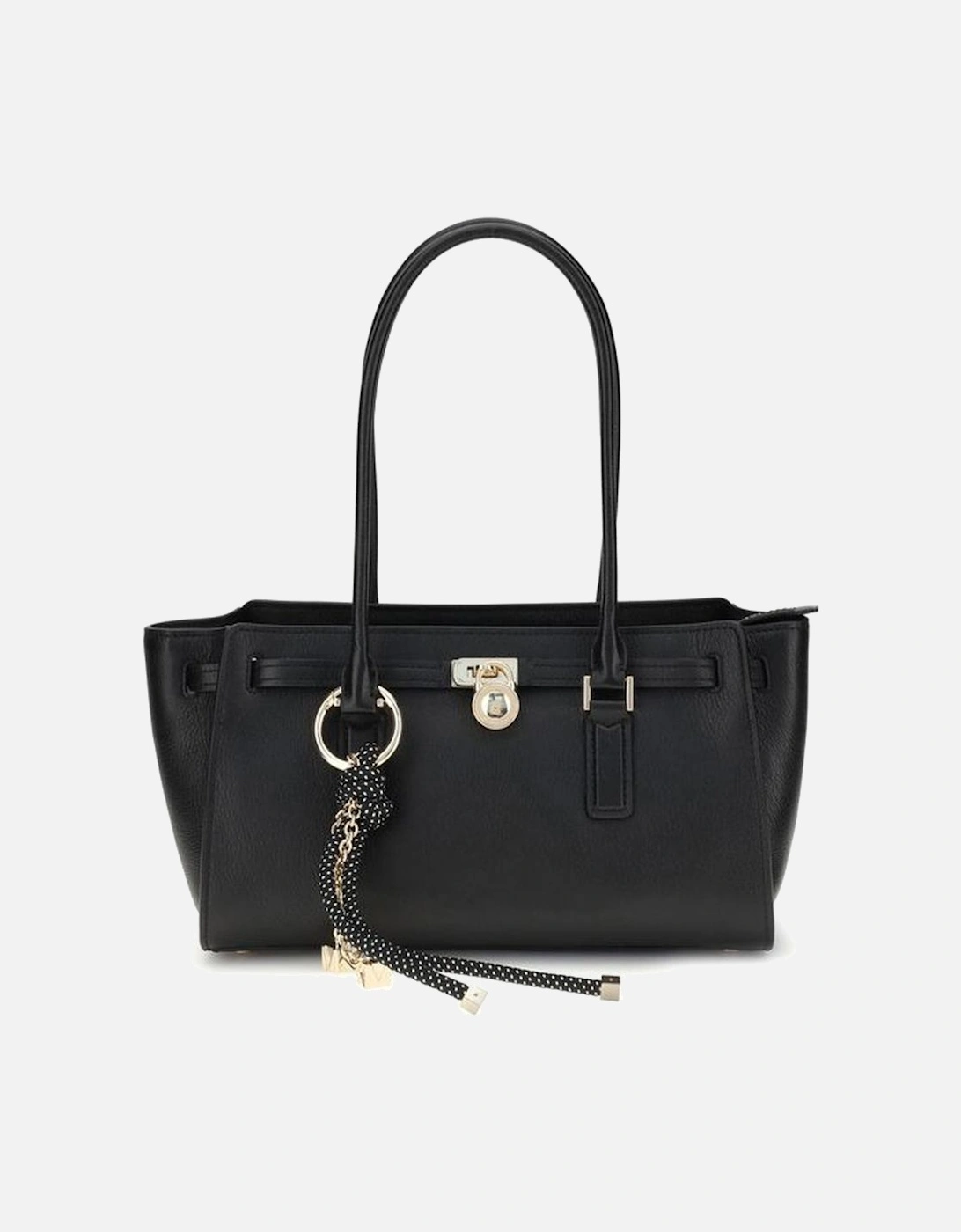Structured Leather Crossbody Bag Women - Black Shoulder Bags, 5 of 4