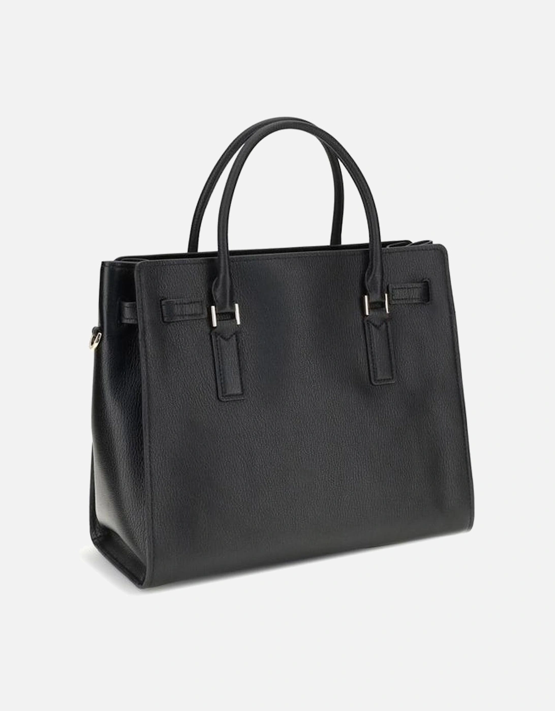 Leather Chain-Trimmed Loafers Women - Black Shoulder Bags