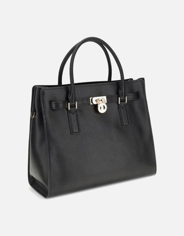 Leather Chain-Trimmed Loafers Women - Black Shoulder Bags