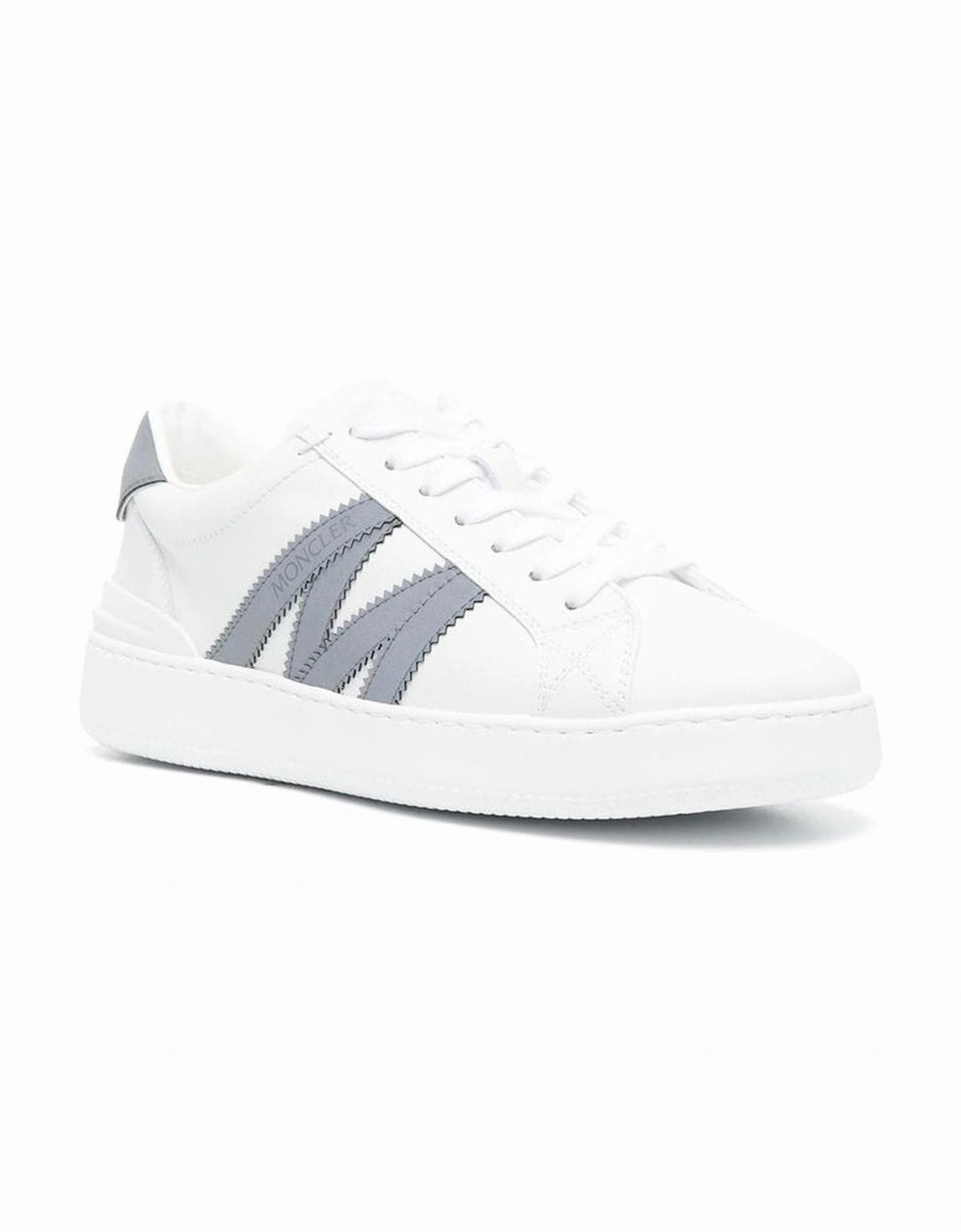 Calf Leather Lace-Up Sneakers Women - White