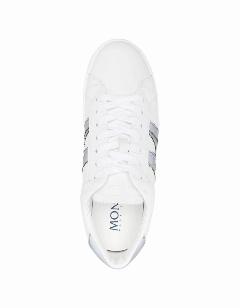 Calf Leather Lace-Up Sneakers Women - White