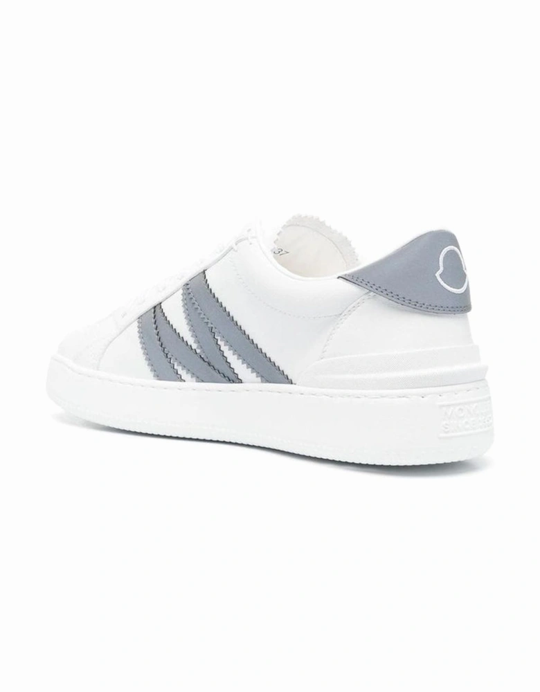 Calf Leather Lace-Up Sneakers Women - White