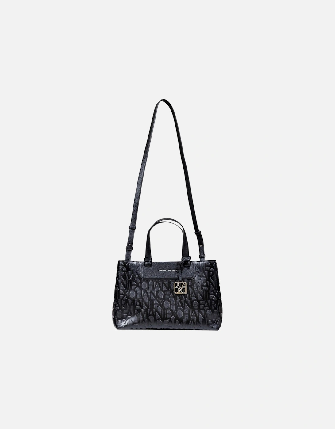 Handbag with Shoulder Strap and Inside Pocket Women - Black Bags, 4 of 3