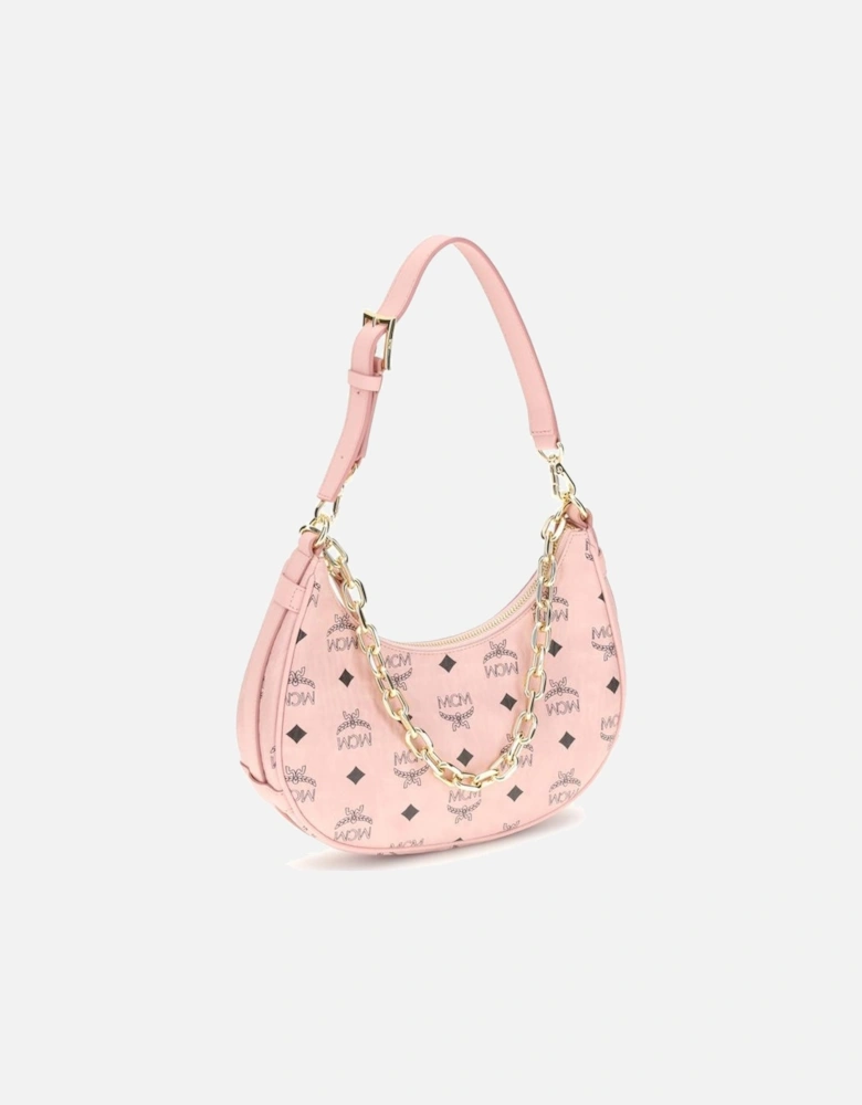Leather Crossbody Bag with Gold Hardware Women - Multicolor Shoulder