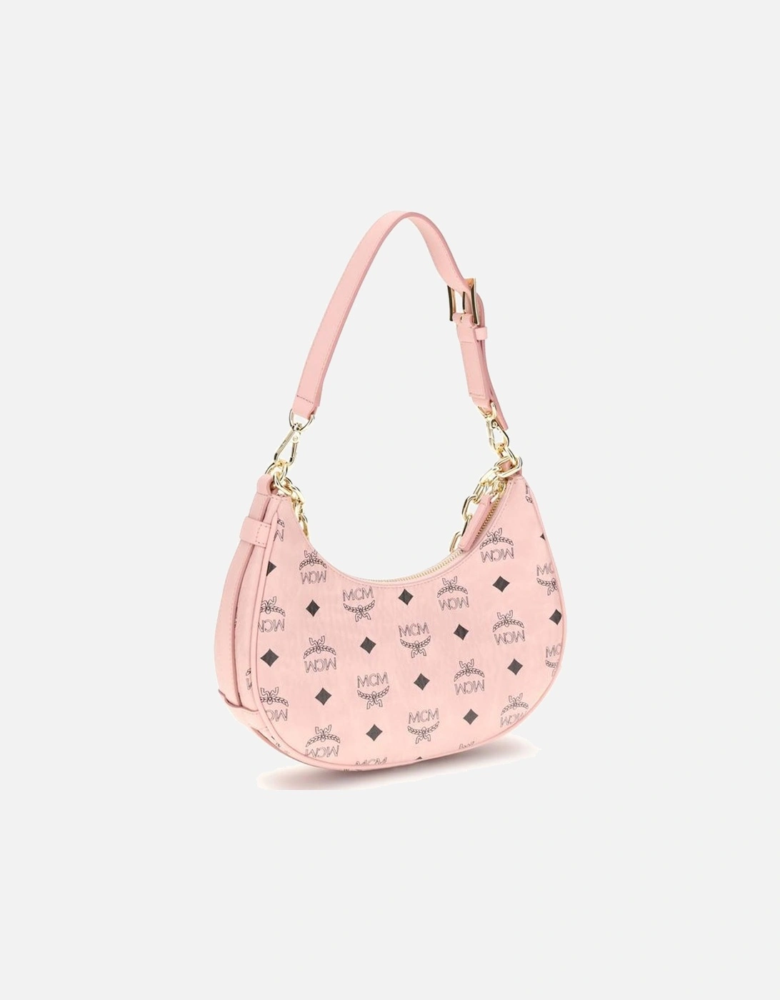 Leather Crossbody Bag with Gold Hardware Women - Multicolor Shoulder