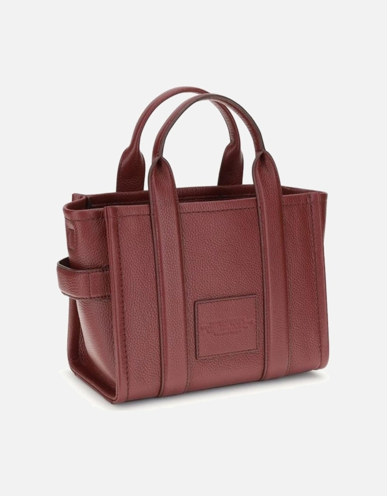 Leather Biker Jacket with Zip Detailing Women - Bordeaux Handbags