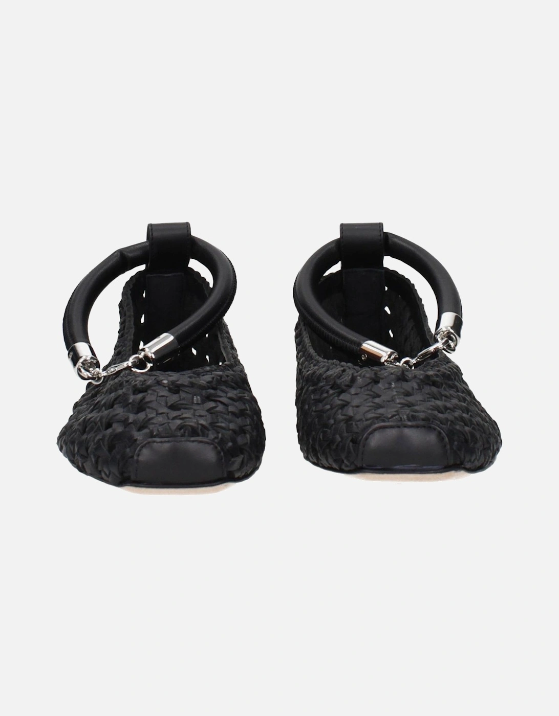 Leather Ballet Flats with MPN 24155212156001 Women - Black Shoes