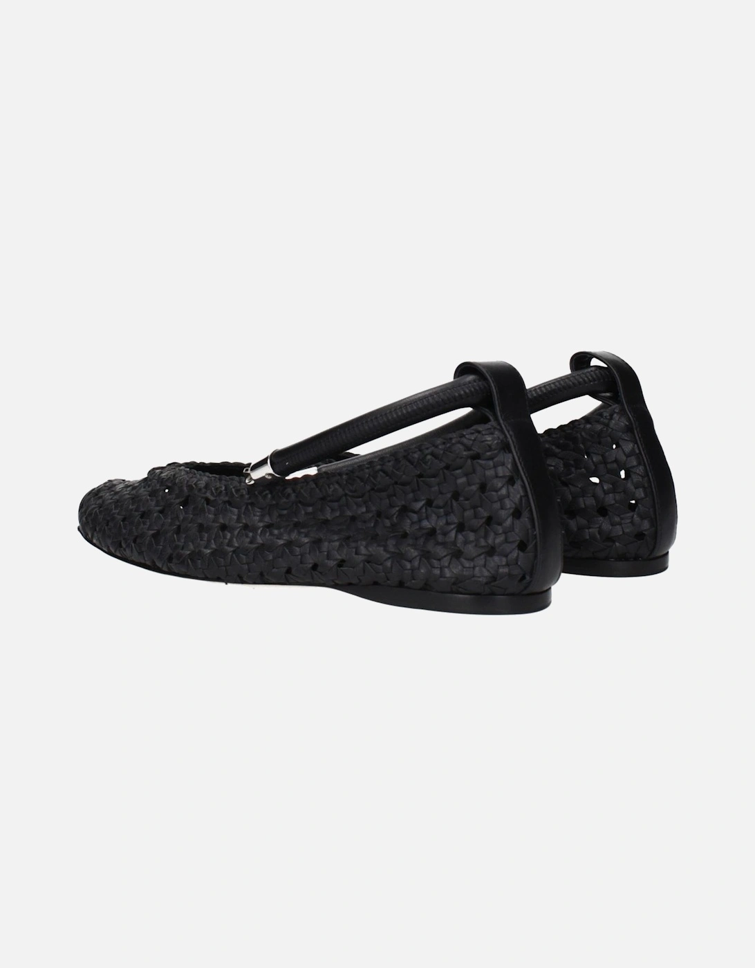 Leather Ballet Flats with MPN 24155212156001 Women - Black Shoes