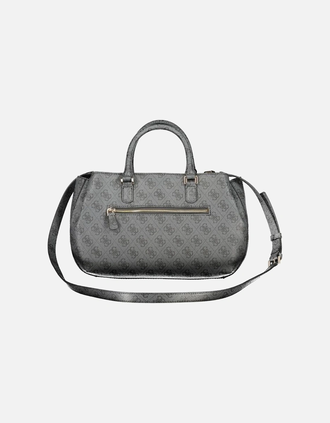 Wool-Blend Oversized Double-Breasted Coat Women - Black Handbags, 3 of 2
