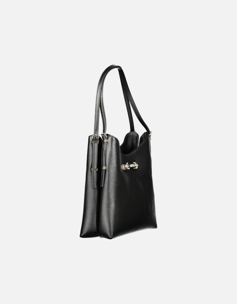 Leather Panelled High-Top Sneakers Women - Black Handbags