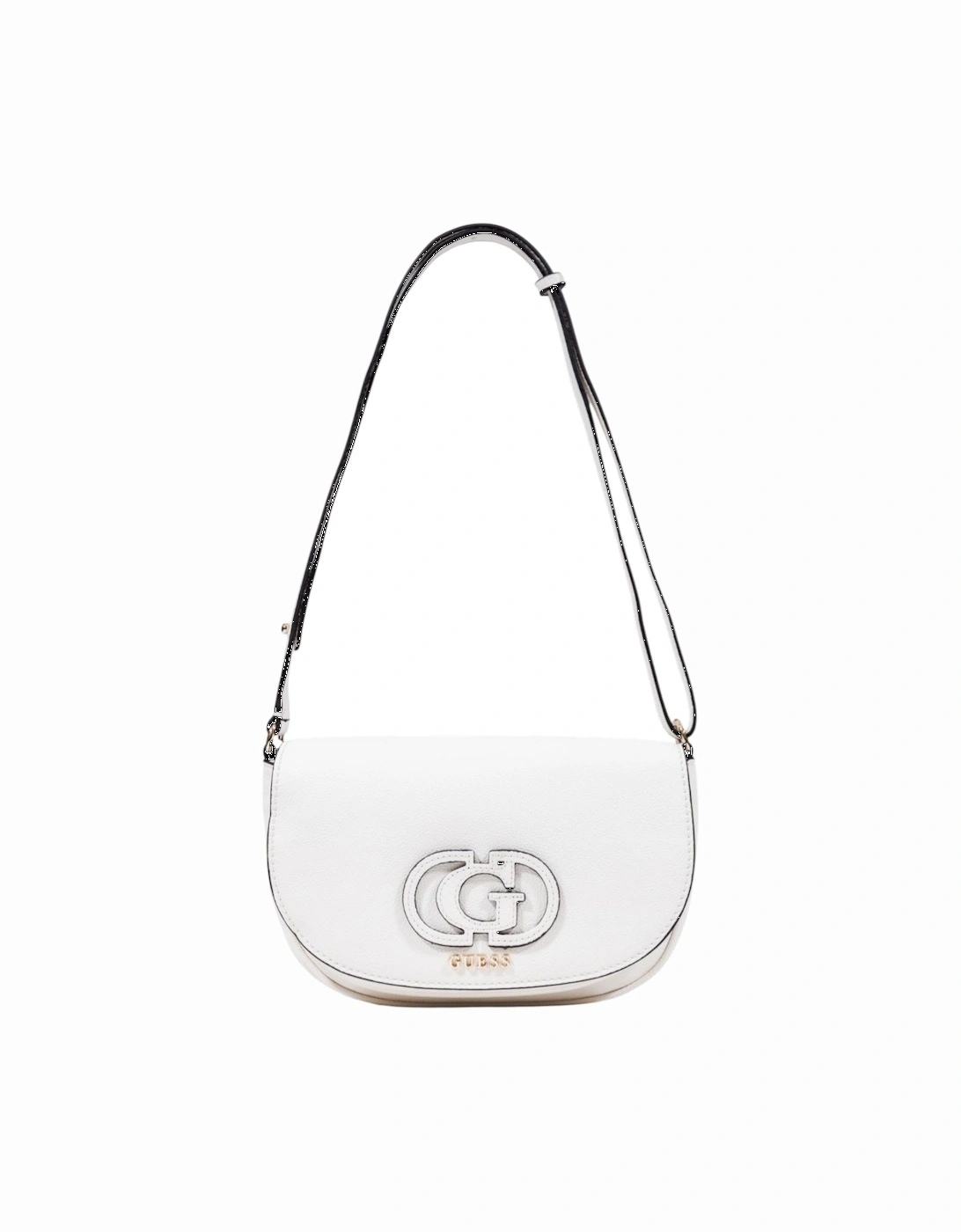 Polyurethane Structured Crossbody Bag Women - White, 4 of 3