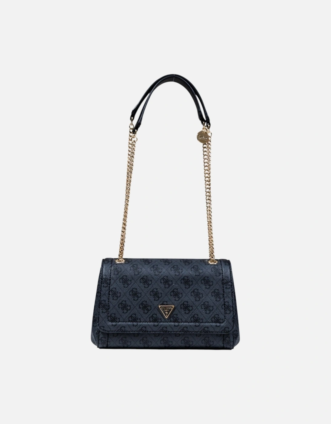 Stylish Polyurethane Shoulder Bag Women - Grey, 4 of 3