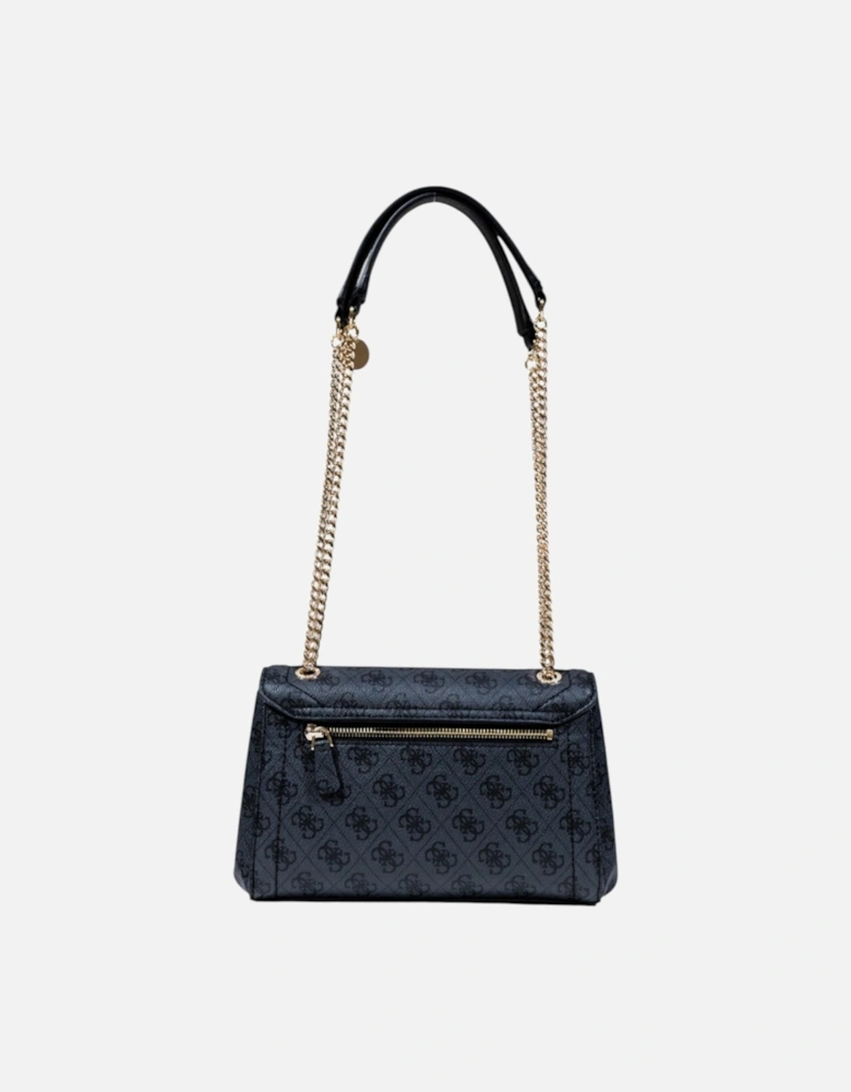 Stylish Polyurethane Shoulder Bag Women - Grey