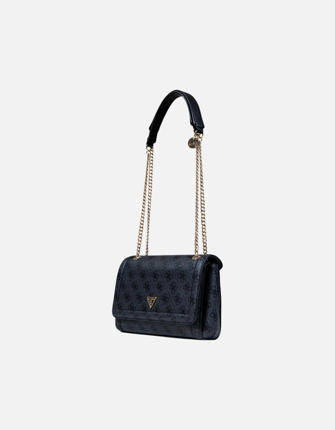 Stylish Polyurethane Shoulder Bag Women - Grey